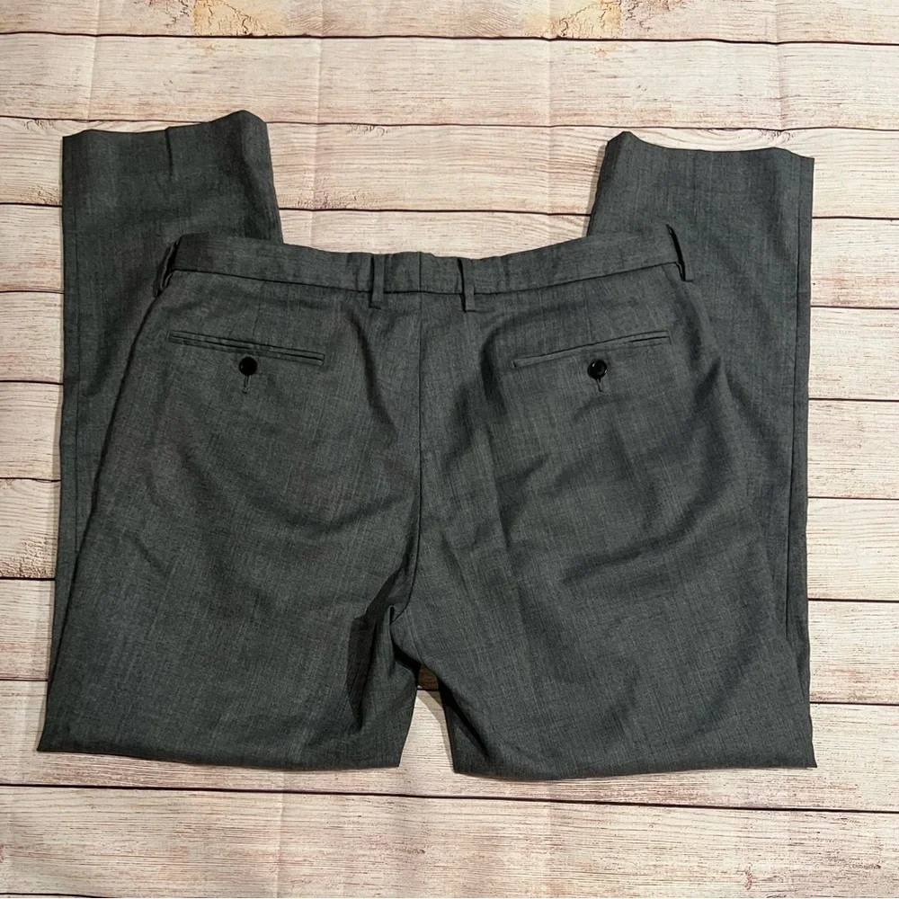 J.Crew men’s Slim Bedford gray wool pants size 36 x 32
